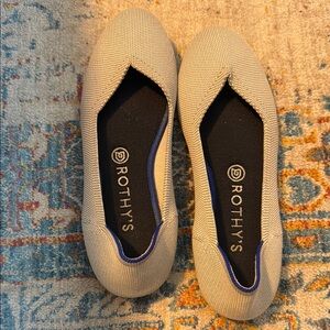 Rothy's Women's Cream Flats